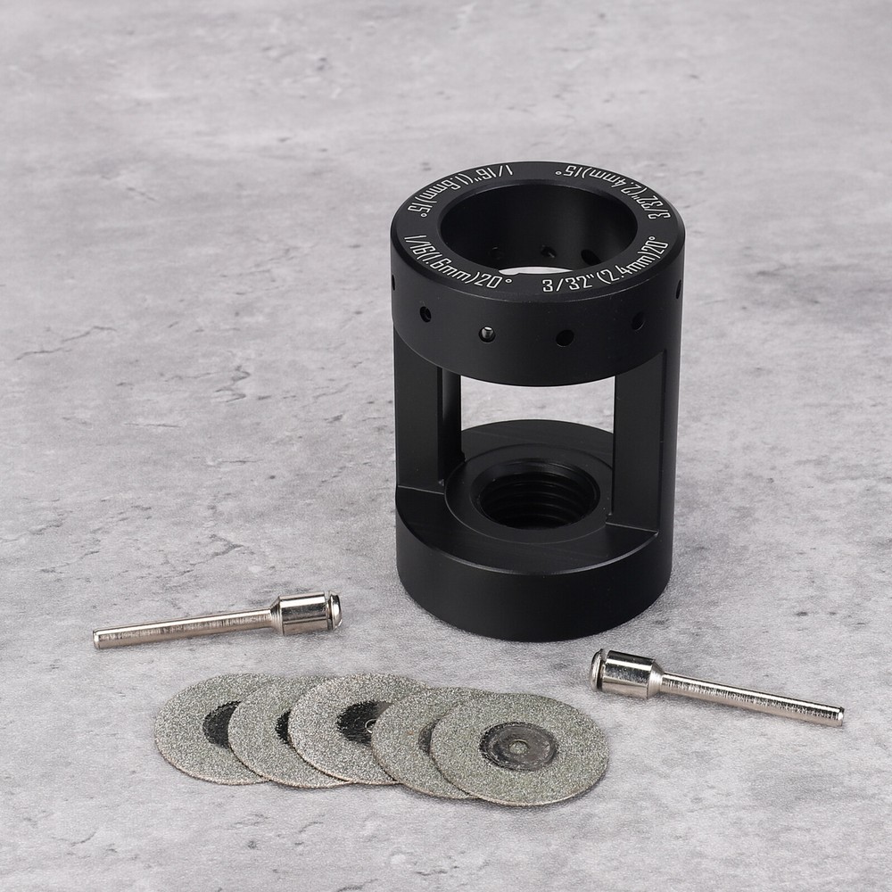 TIG Welding Tungsten Sharpener / Grinder Multi-Angle Offsets Cut-off TOOL NEW