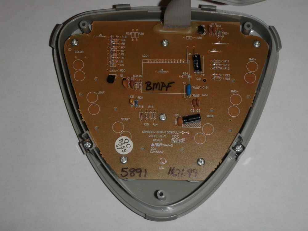 9-pin Control Panel for Sunbeam Bread Maker Machine Model 5891 only