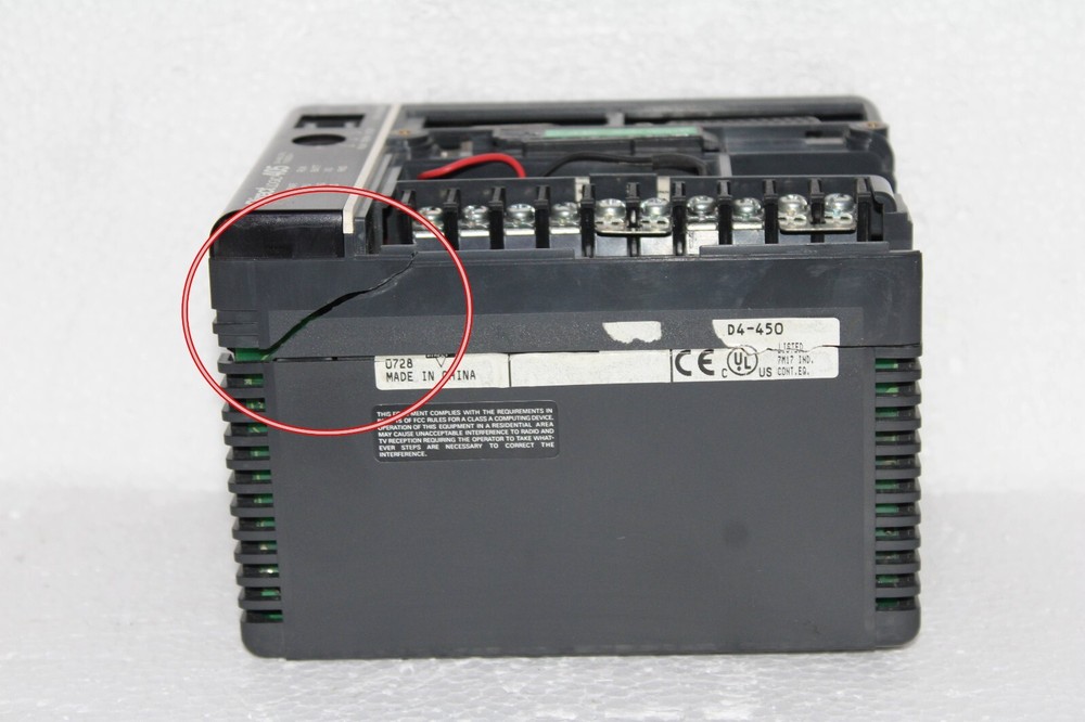 KOYO DIRECT LOGIC D4-450 DL405 CPU MODULE WITH D4-EE-2 EEPROM MEMORY 32KW