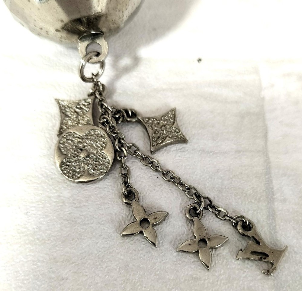 Louis Vuitton Portocle Glitter Keychain