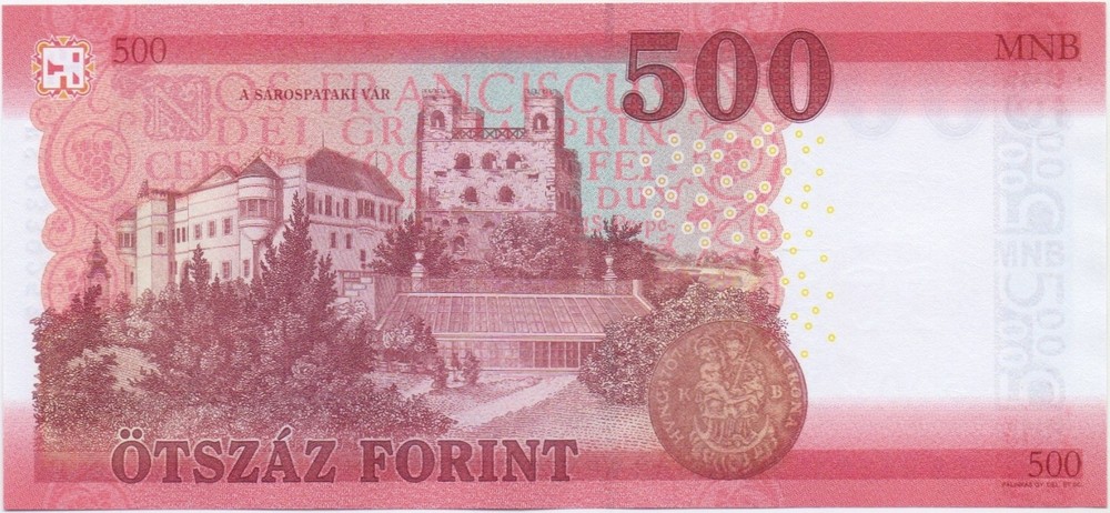 Hungary 500 forint 2025 UNC