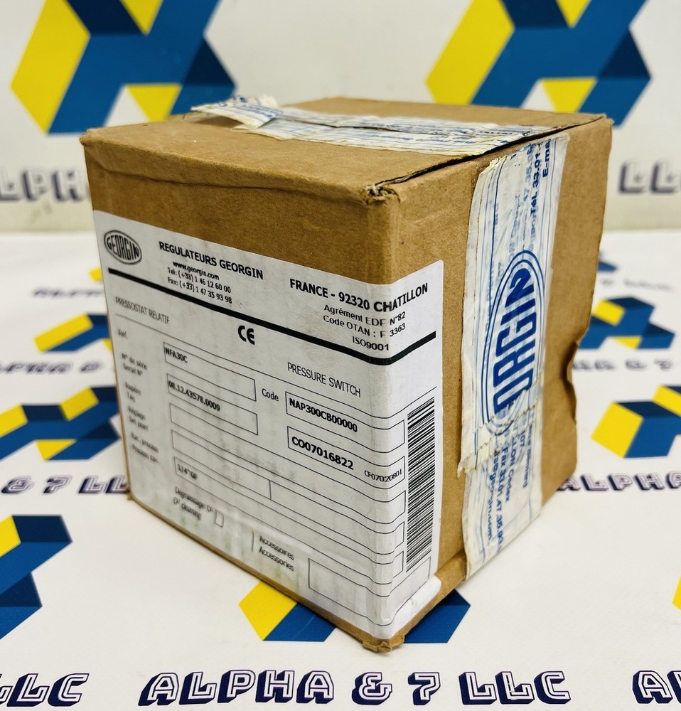 Georgin NFA30C Pressure Switch