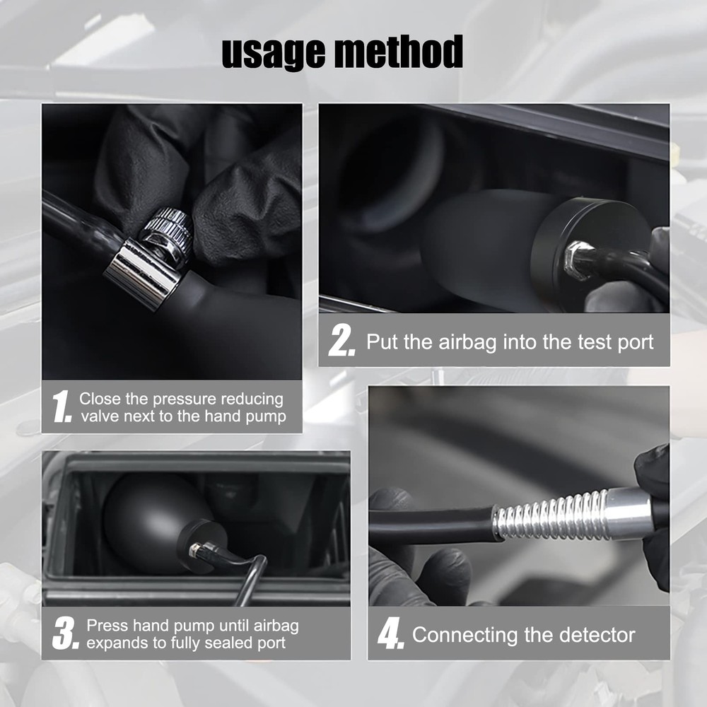 Intake Inflatable Bladder Adapter for Car Intake/ Exaust/ EVAP/Cooling System