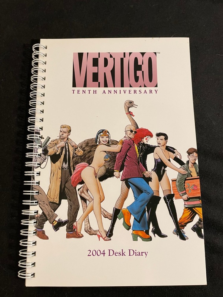 VERTIGO TENTH ANNIVERSARY 2004 Desk Diary