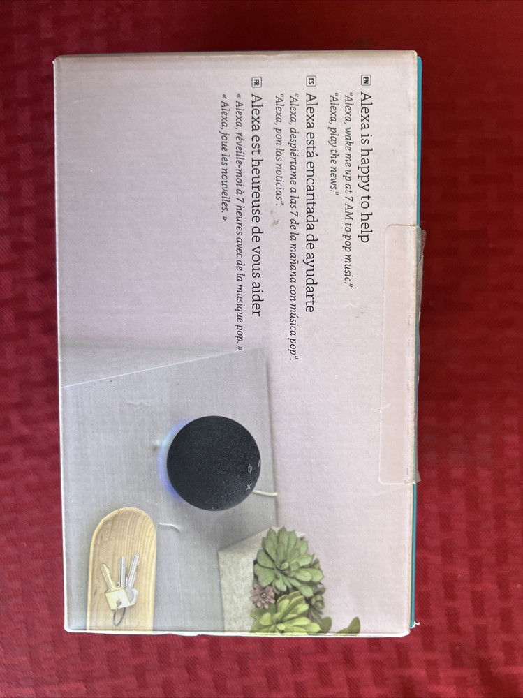 2020 Amazon Echo Dot 4th Generation With w/ Alexa Voice Media Device