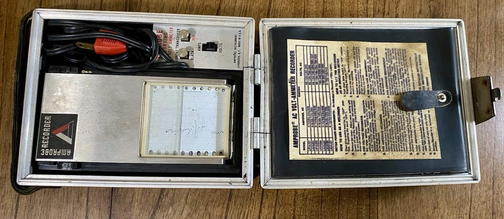 Lava Model, Amprobe AC Volt-Ammeter Recorder, Untested