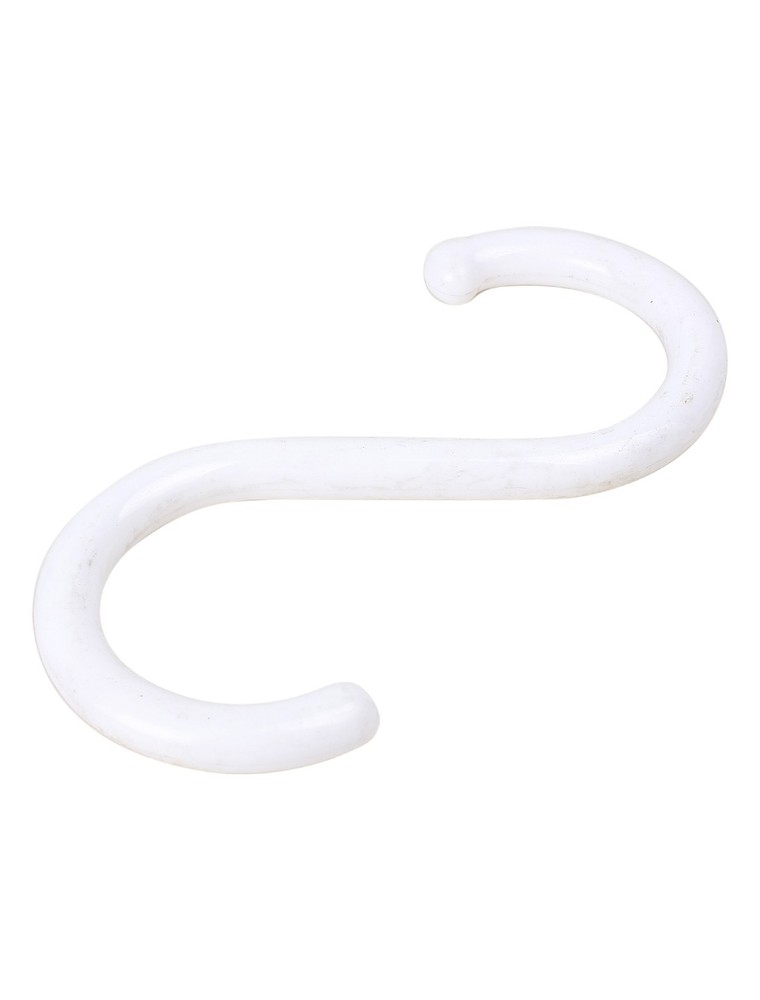 3PCS Plastic S Shape Hooks Hangers Clasp for Wardrobe Home Organization