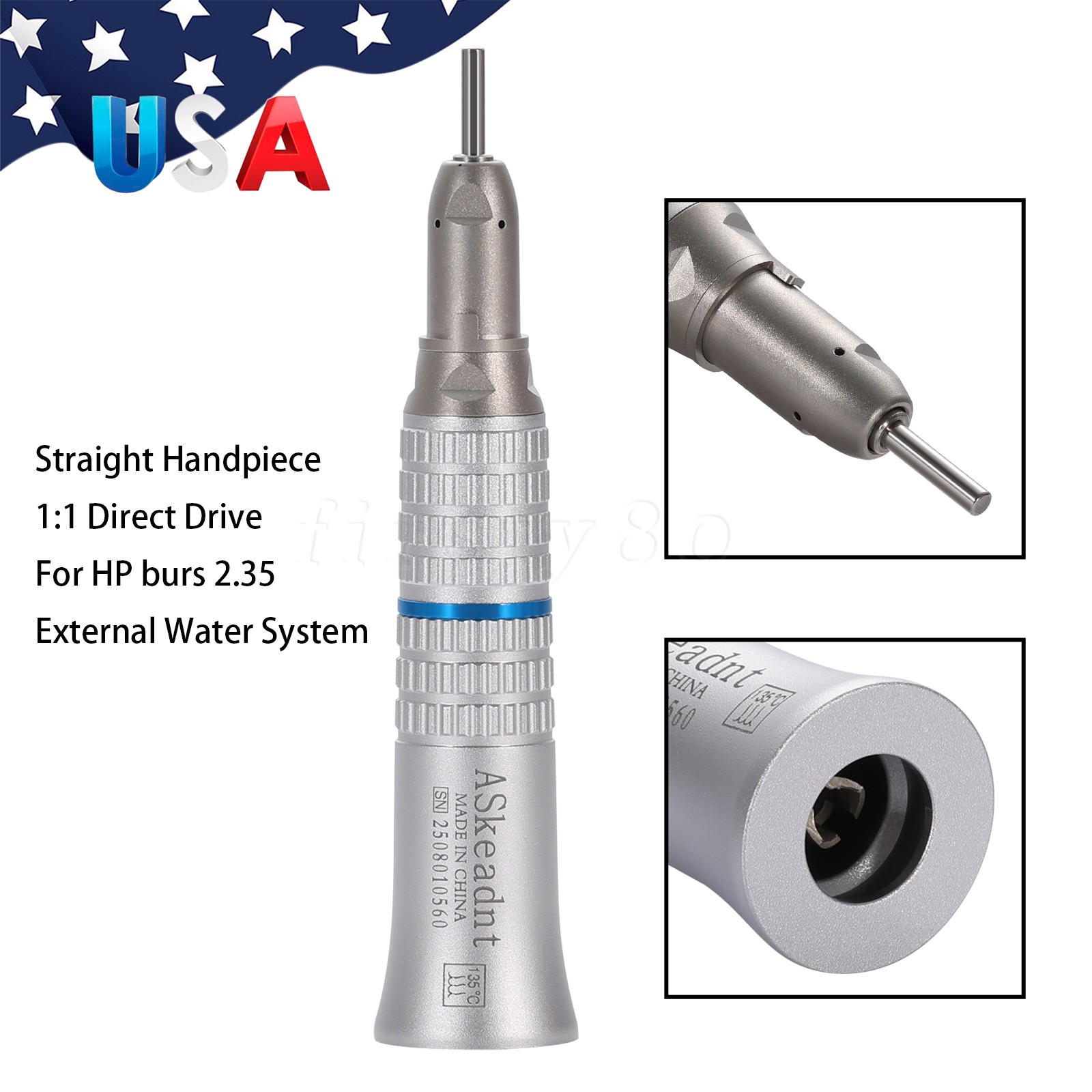 Estilo NSK Dental Contra Angulo Baja Velocidad Pieza de Mano Low Speed Handpiece