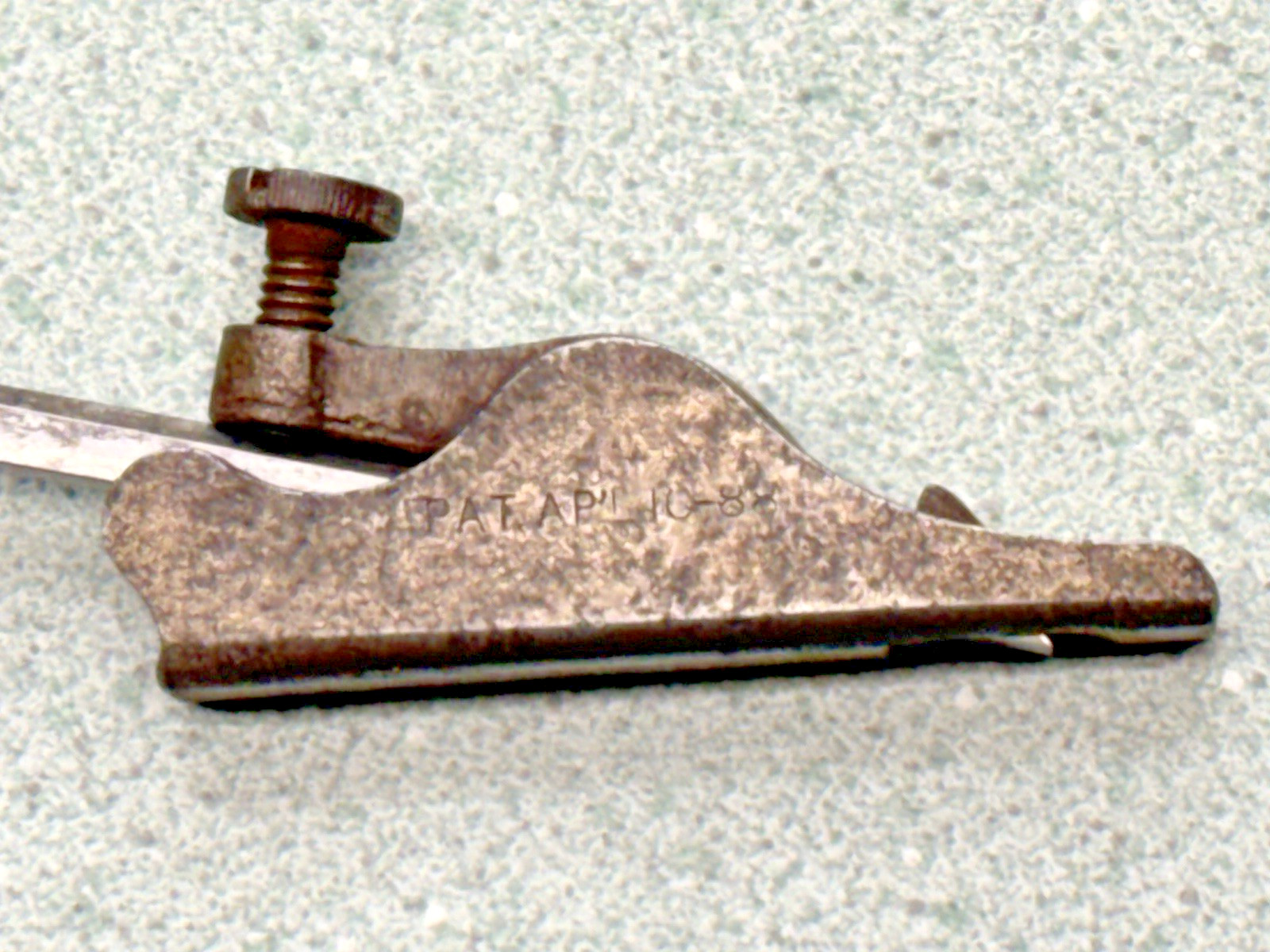 Stanley No 96 Blind Nailer w/ chisel gauge RARE tool