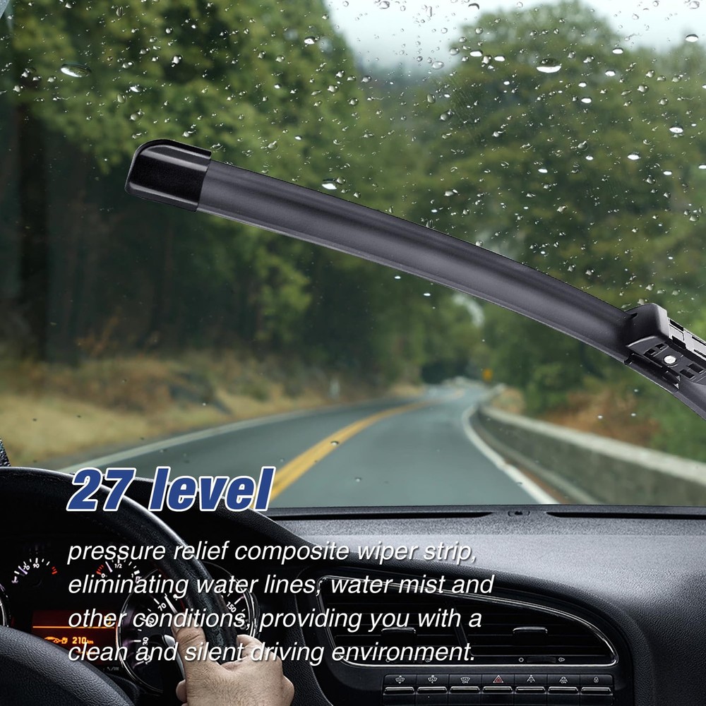 22 Windshield Wiper Blades Replacement for VW Beetle 2012-2018 (2-Pack)"