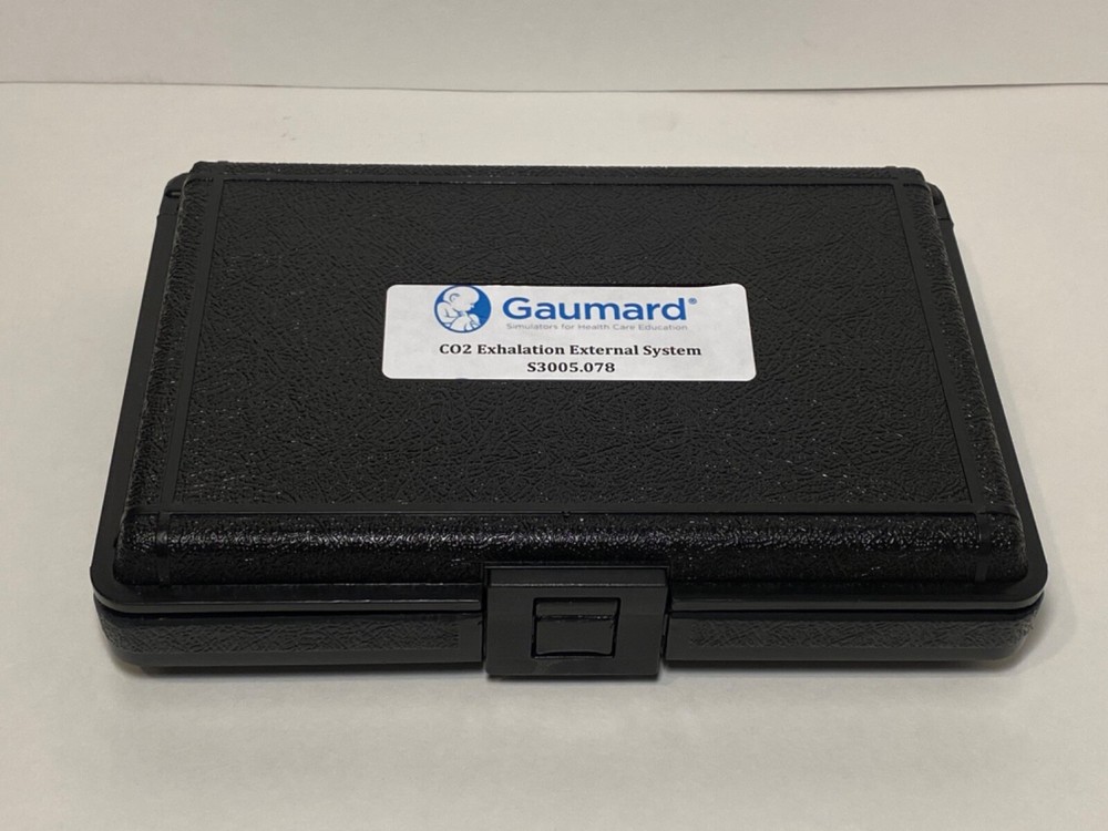 GAUMARD C02 EXHALATION EXTERNAL SYSTEM S3005.078 INCLUDES ORIGINAL HARD CASE