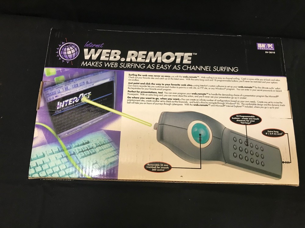 Internet Web Remote #SV-3010 ~ IBM / PC Compatible ~ NEW IN BOX