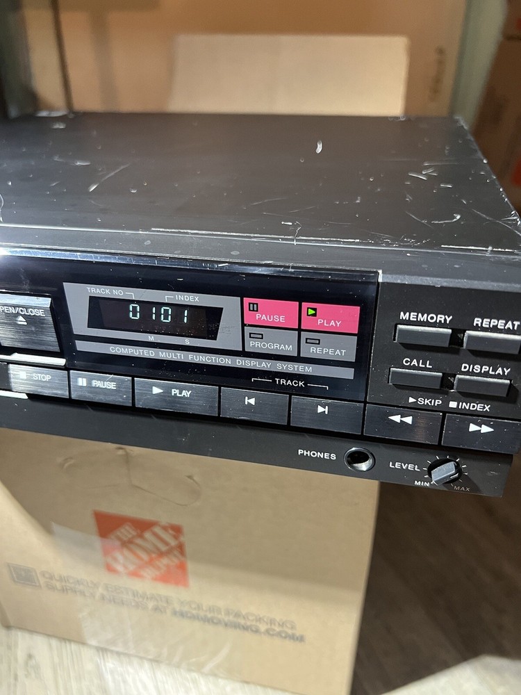 Early Denon DCD1000 Compact Disc Player.