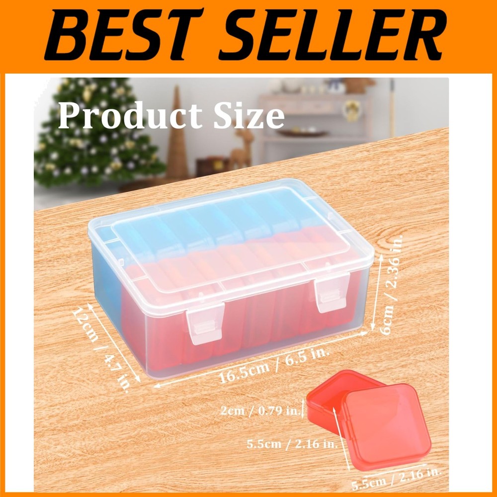 Transparent Craft Supply Case - 45 Mini Boxes
