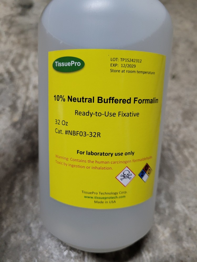 10% Neutral Buffered Formalin (32 Oz/950 mL) from TissuePro