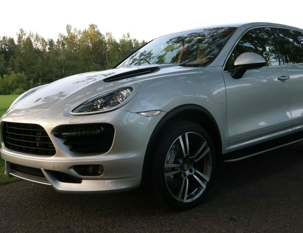 Clear Lens Full Amber LED Side Marker Light Assemblies For 11-14 Porsche Cayenne