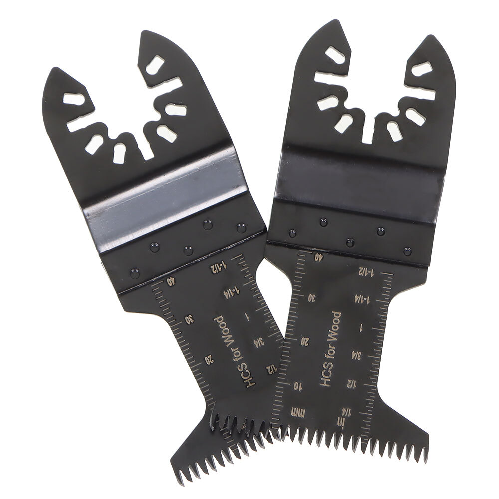 60 Pcs 1.75" - 3.5" Oscillating Multitool Tool Quick Release Saw Blades