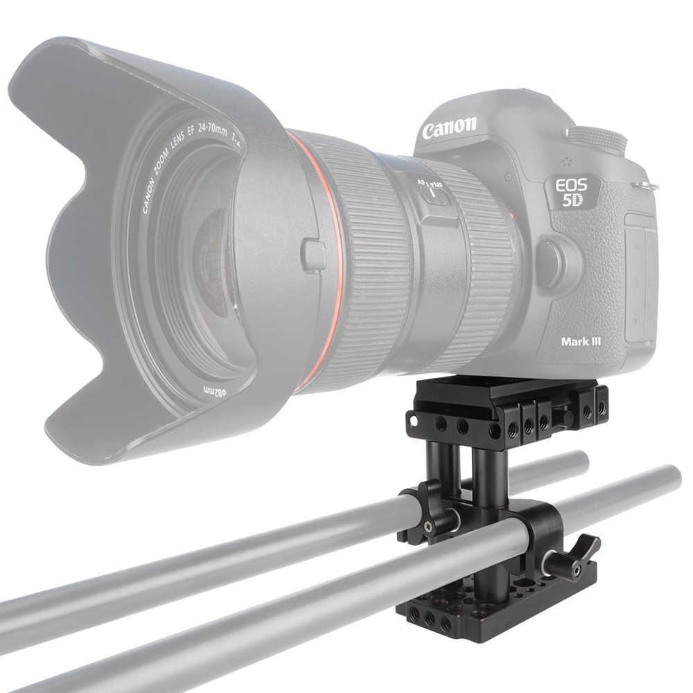 NICEYRIG Quick Release Tripod Mount Baseplate for Manfrotto Standard Accessory