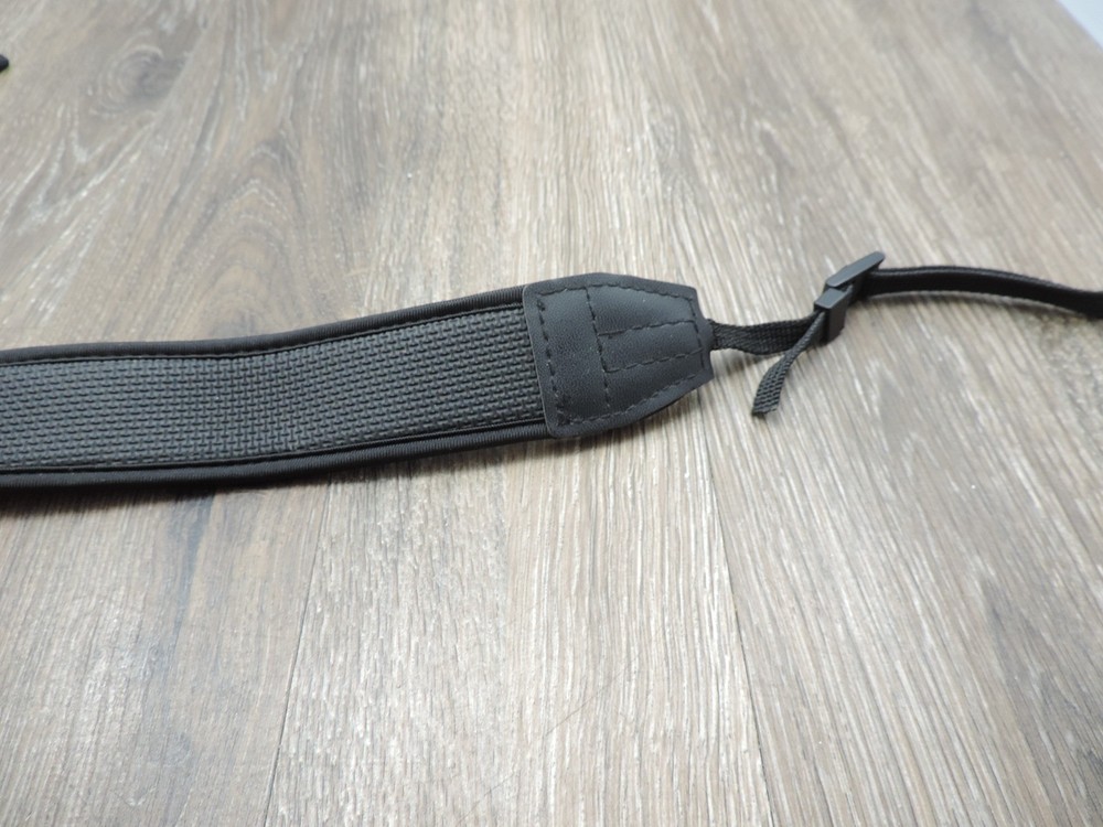 1.5" Black Neoprene Camera Strap 34" Length