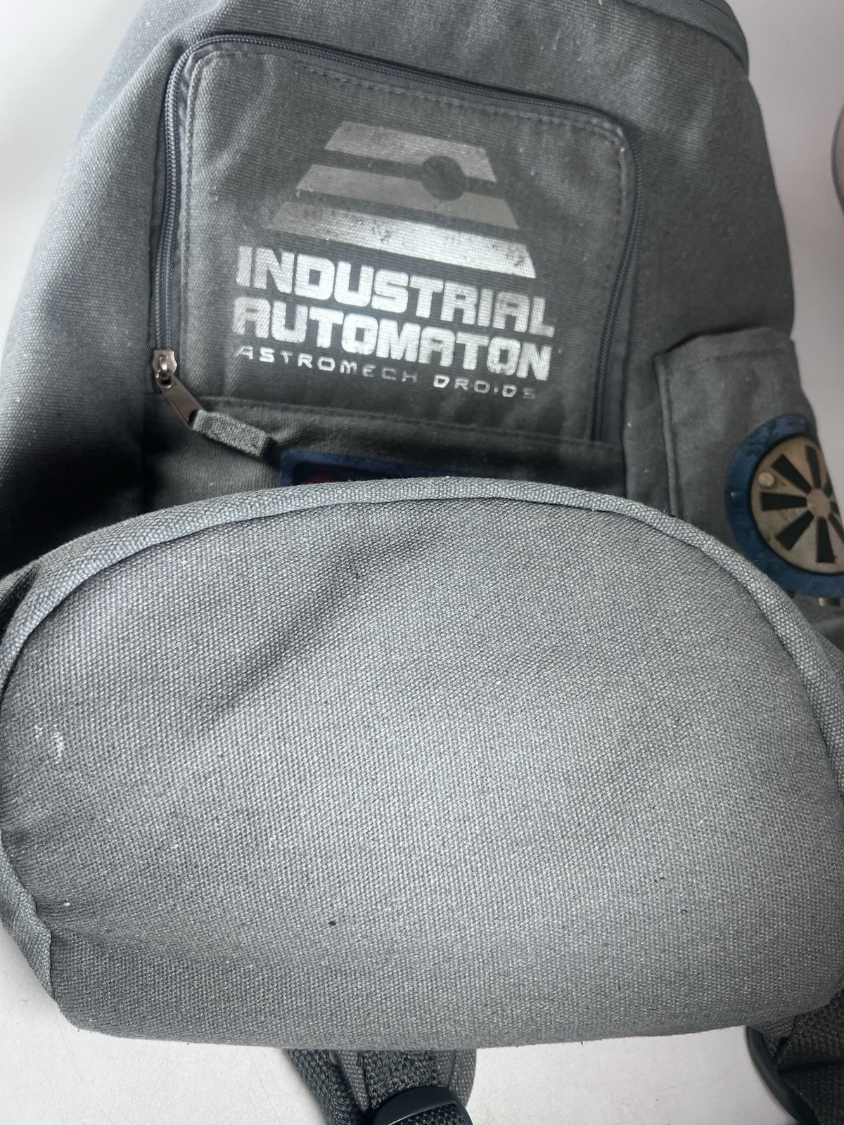 Star Wars Backpack Galaxy's Edge Droid Depot Automaton Astromech Disney Grey
