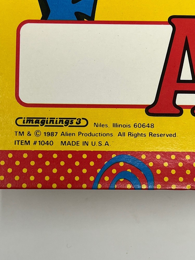 Vintage Alf Folder lot 1987