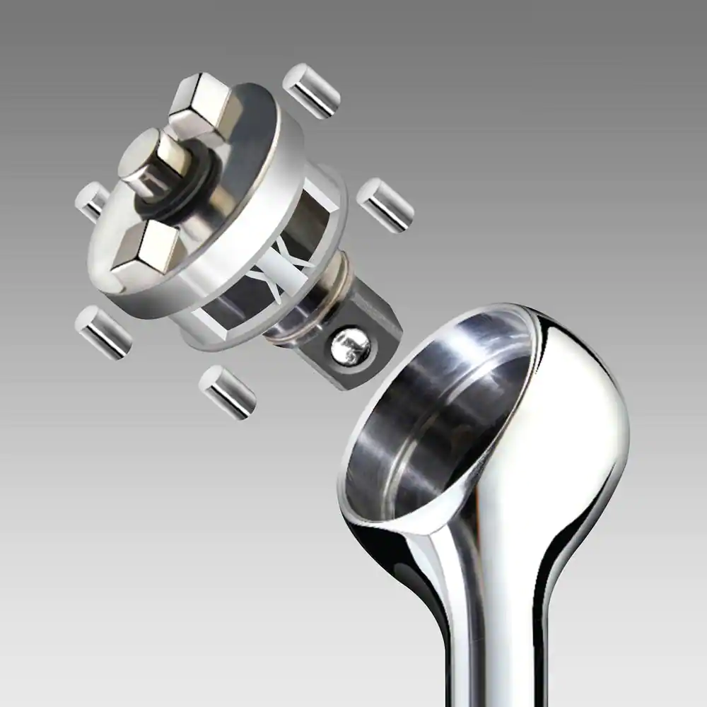 Zero Degree 3/8 in. Drive Gearless Ratchet with Socket Quick Release