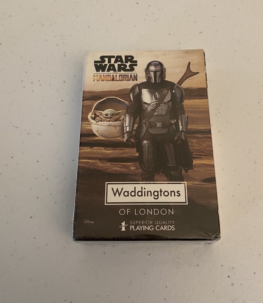 Star Wars The Mandalorian Playing Cards | Waddington's New Sealed