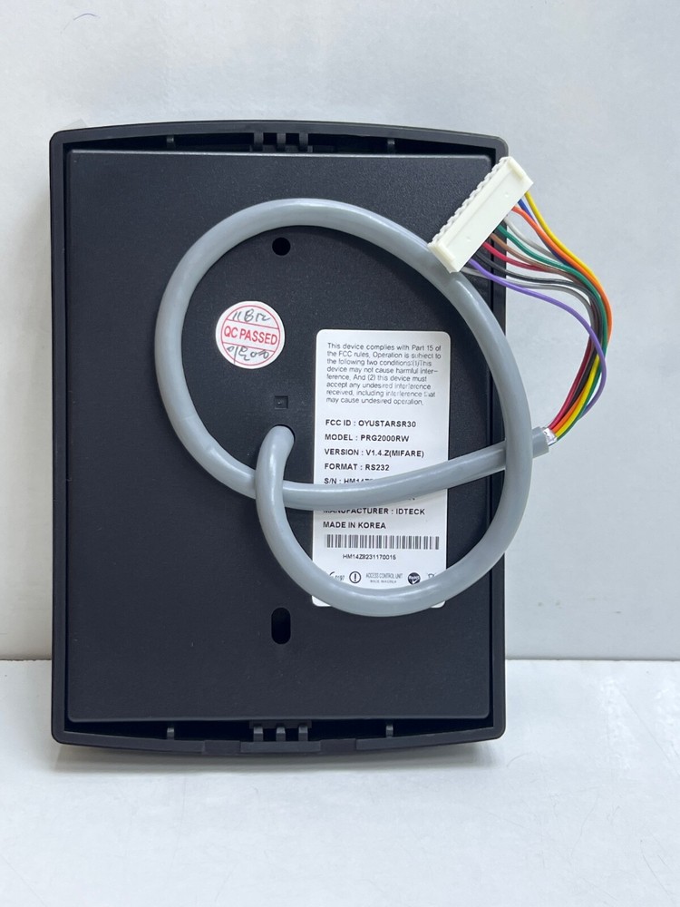 IDTECK PRG2000RW ACCESS CONTROL & INTEGRATED SECURITY