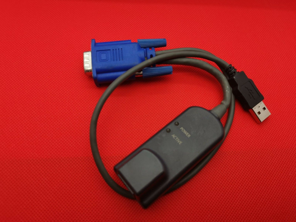 Avocent DSAVIQ-USB2 PLX1-5006 KVM Server Interface Cable Module 520-430-503
