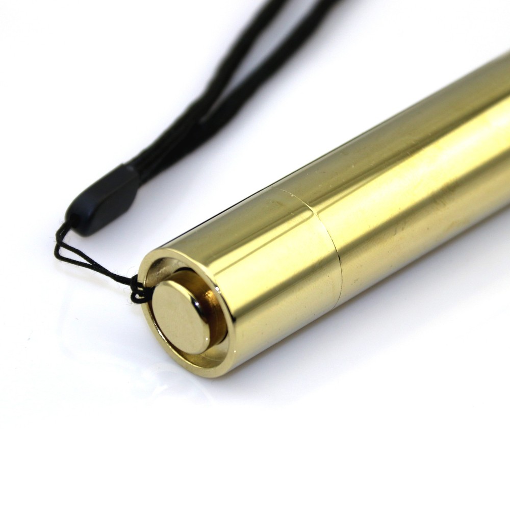 LMX5GL Adjustable Focus GR Laser Pointer Pen 520nm Visible Beam Light +Case