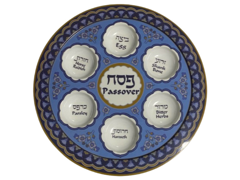 Melamine Seder Plate