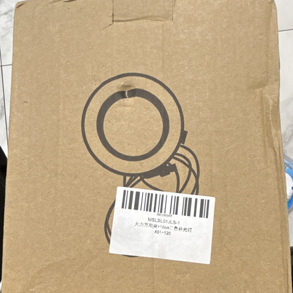 Ring Light Studio Continuous Lighting Kit MSLSL01JLS-1 AO-120 New