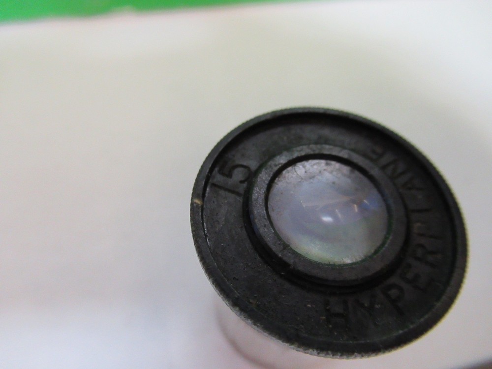 BAUSCH LOMB EYEPIECE HYPERPLANE 15X OPTICS MICROSCOPE PART V7-FT-84