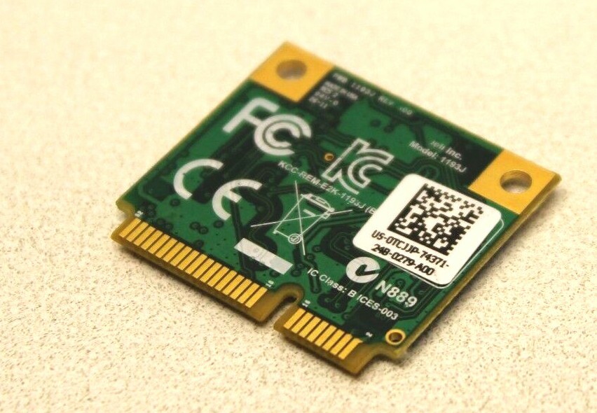 TCJJP Secure Encryption Half Mini Card (Gen2=SSD configurations only) 1193J NEW!