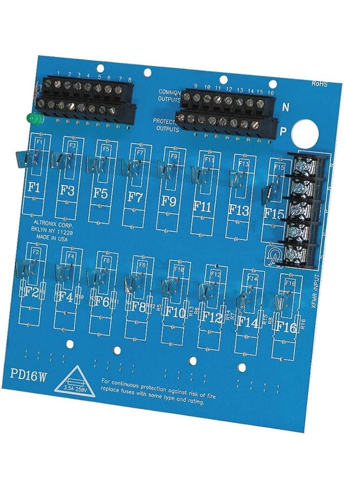 NEW SEALED Altronix PD16WCB Power Distribution Module
