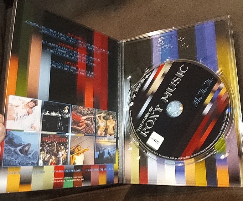 Roxy Music signed dvd Bryan Ferry More than This