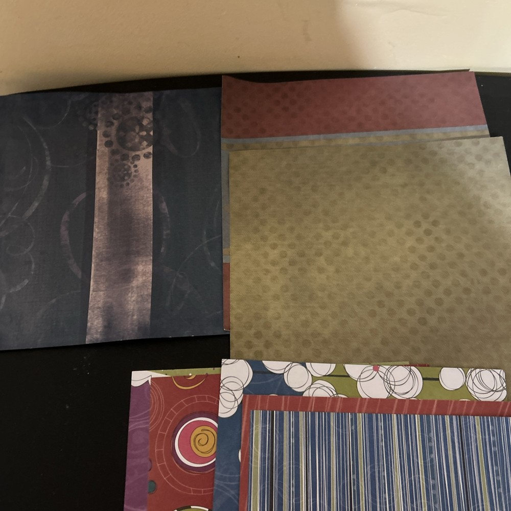 scrapbooking supplies lot used