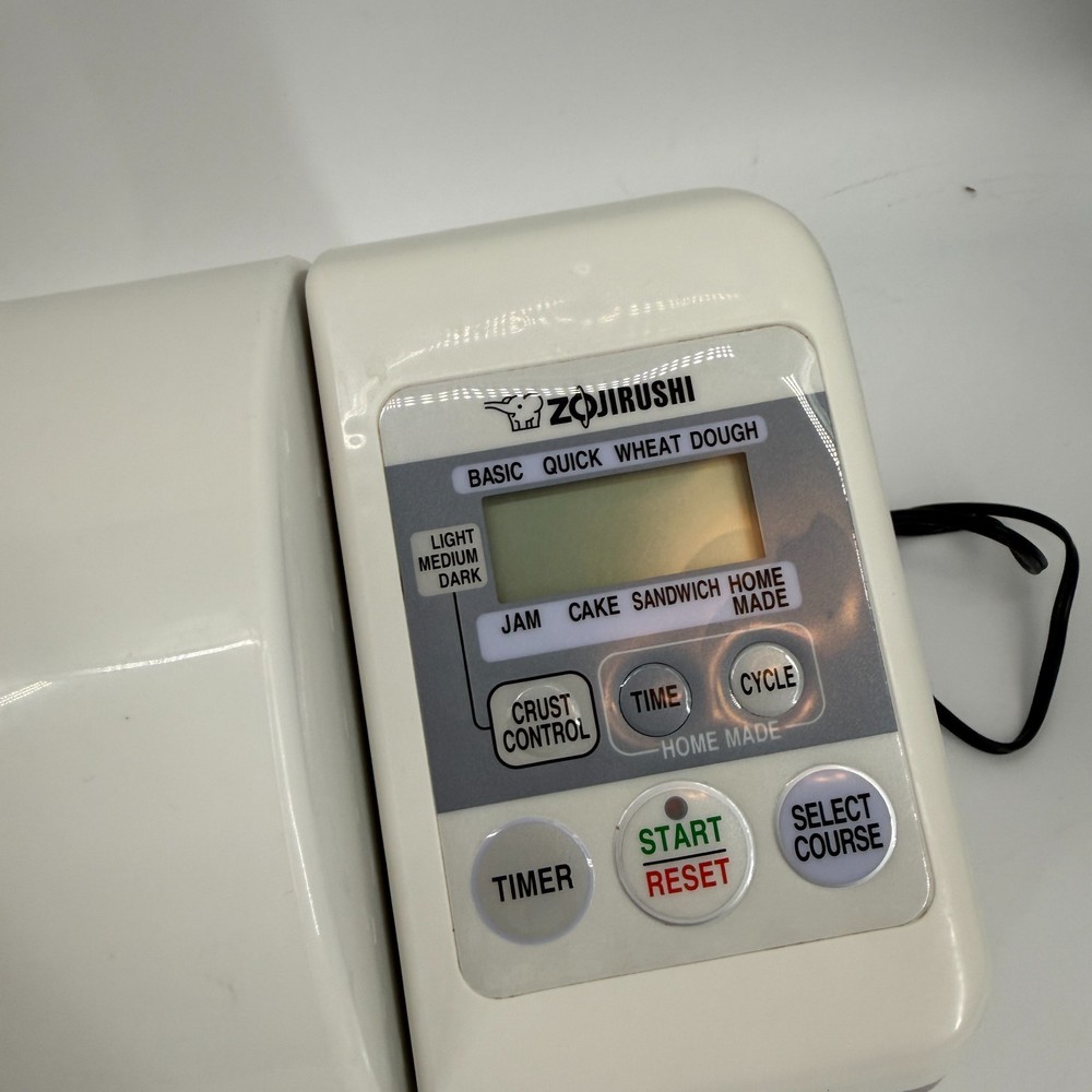 Zojirushi BBCC-V20 Bread Maker Machine 2lb Double Paddle Tested