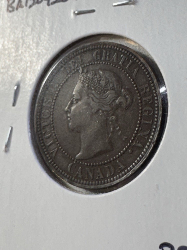 1888 Canada Large Cent Bronze Coin