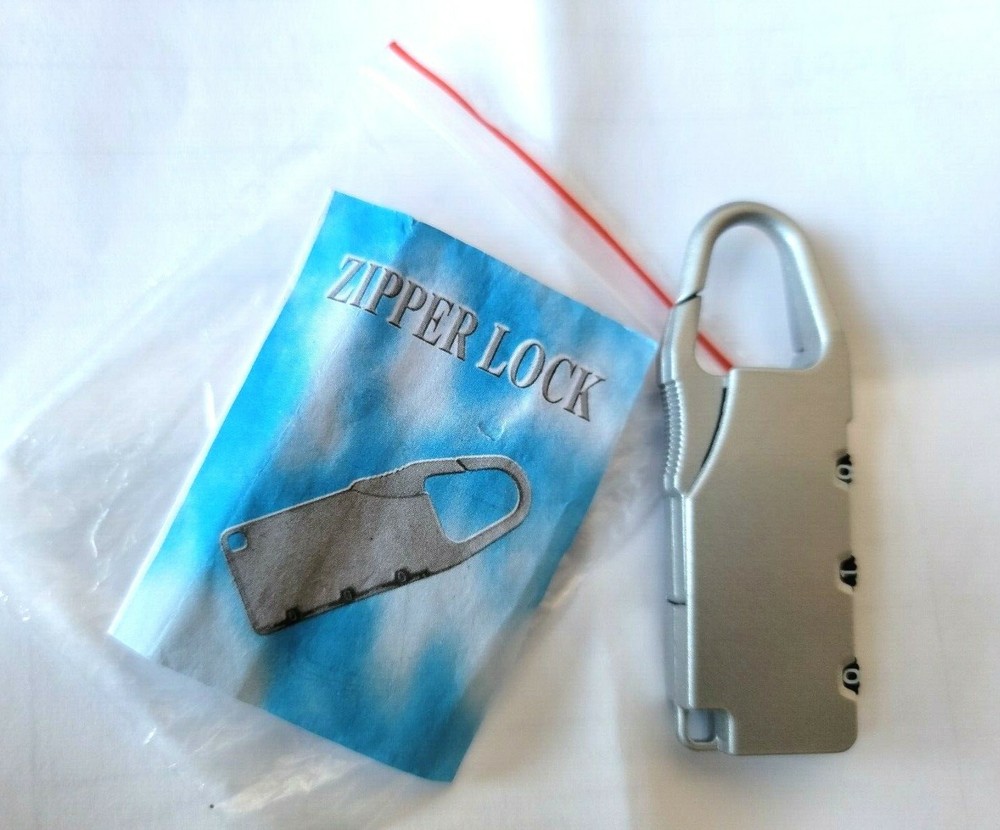 Number Combination Padlock for Suitcases 3Pcs