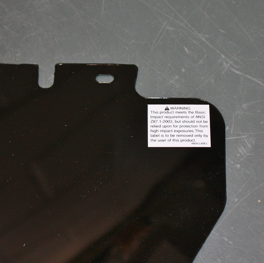 Sellstrom Face Shield Replacement Window S36050, Welding & Cutting Shade 5 IR