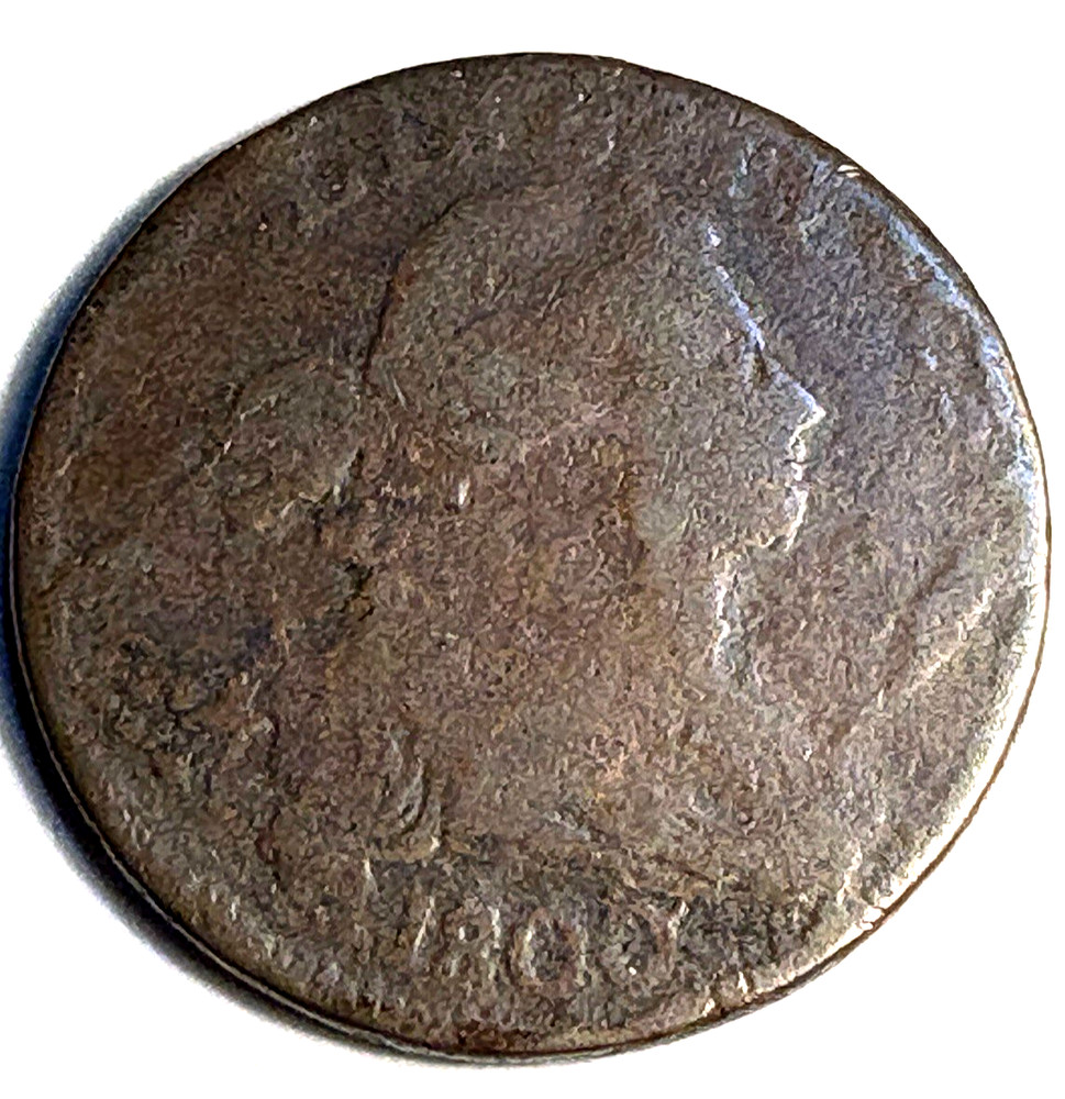 1800 Draped Bust Large Cent - Nice coin
