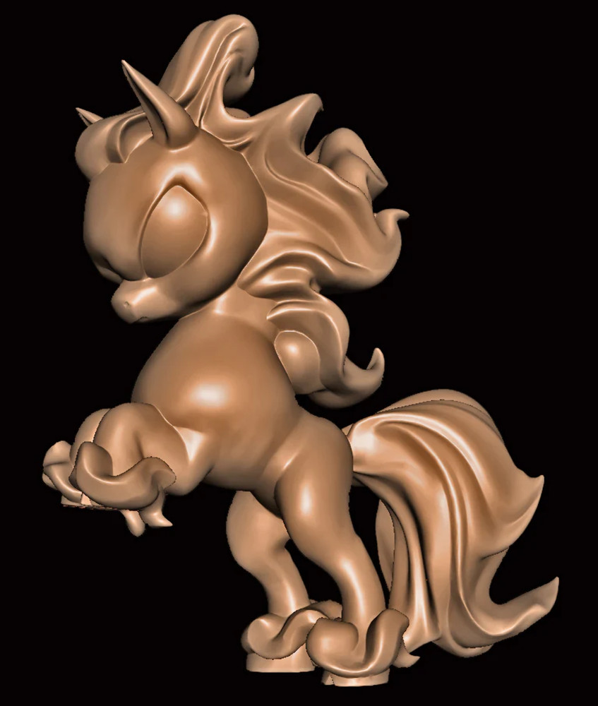 Chibi Nightmare Pony