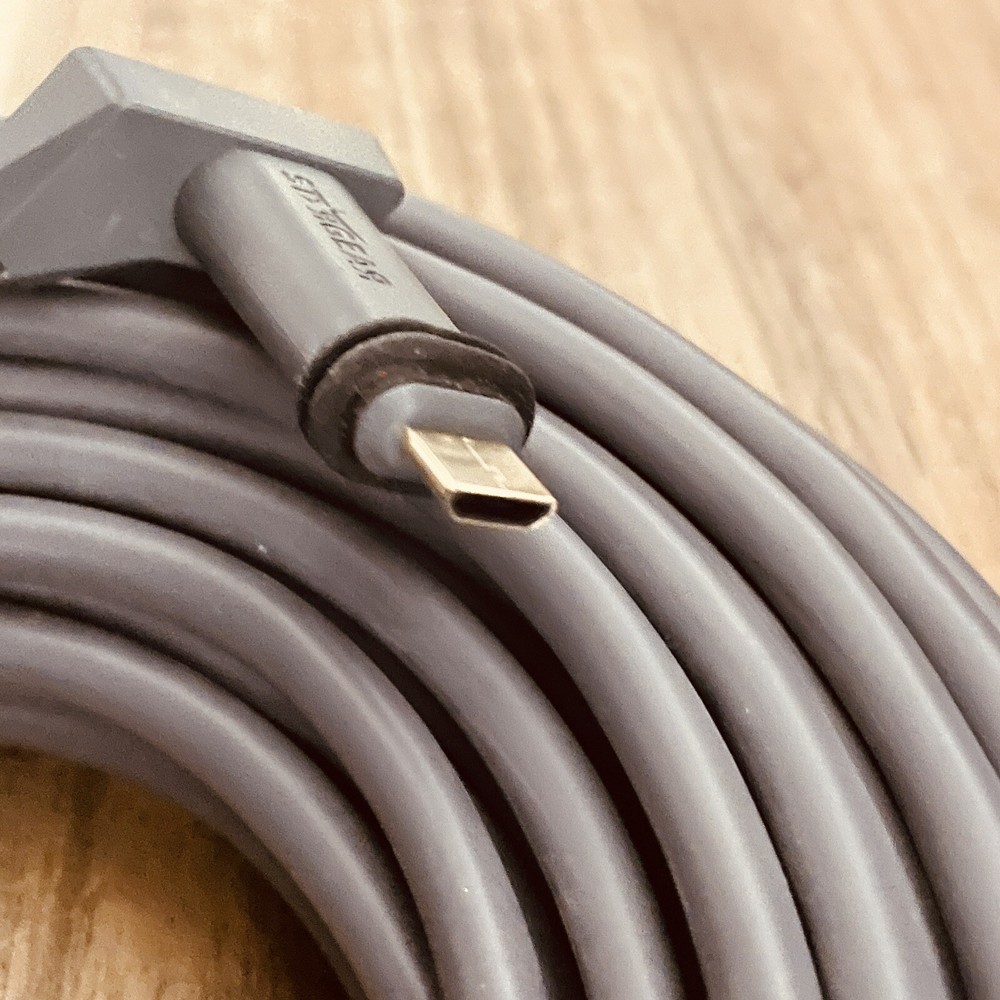 StarGear For Starlink Rectangular Satellite V2 75 Ft Cable,Gray, Router