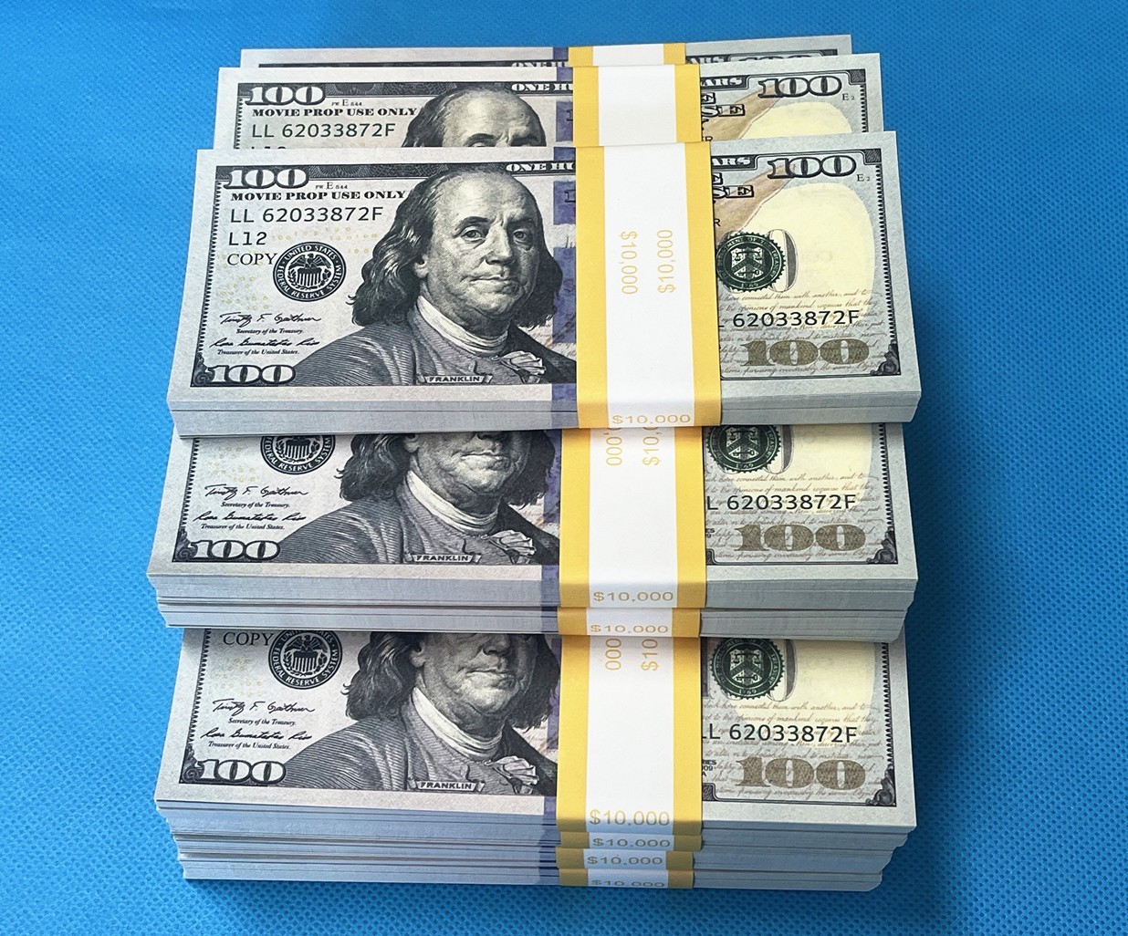 300 pcs movie prop toy money play fake bills for video, Learning Education Toys