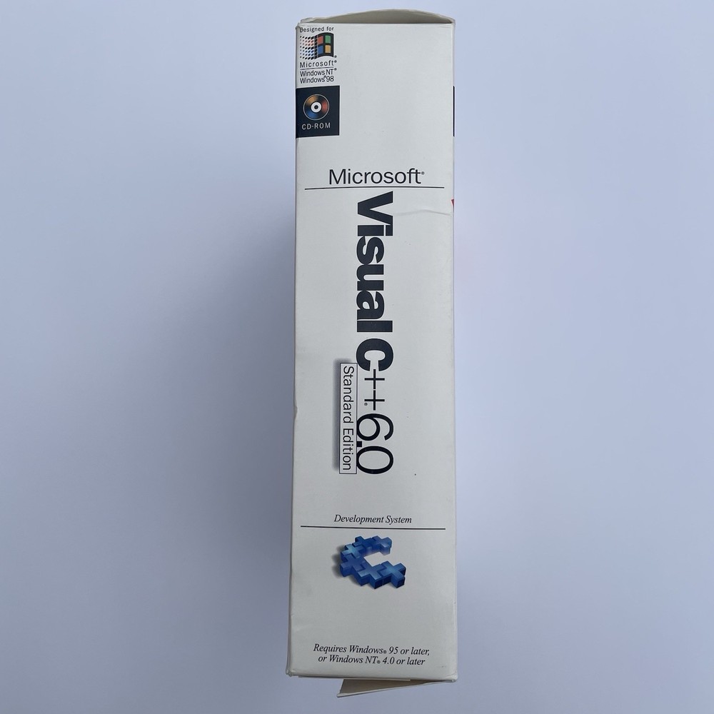 Microsoft Visual C++ 6.0 Standard Edition w/ Key Full Version