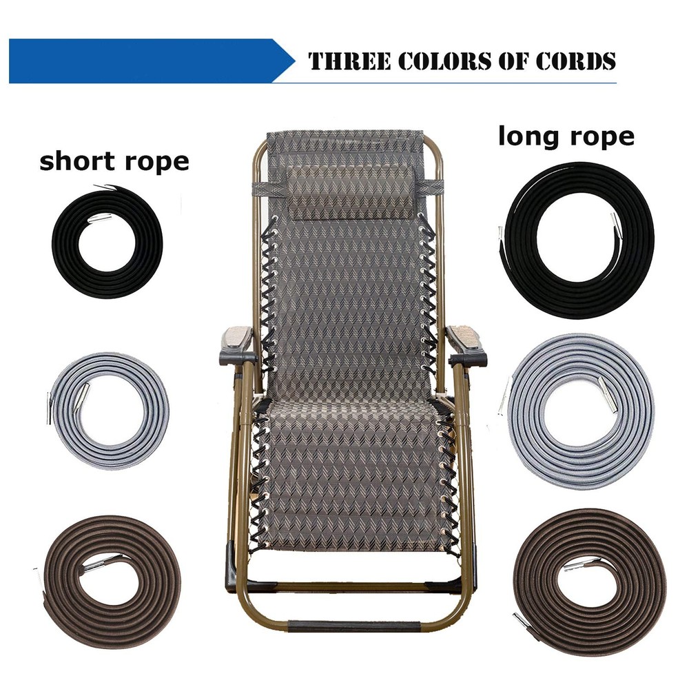 Universal Replacement Bungee Cords for Zero Gravity Chair Zero Gravity Reclin...