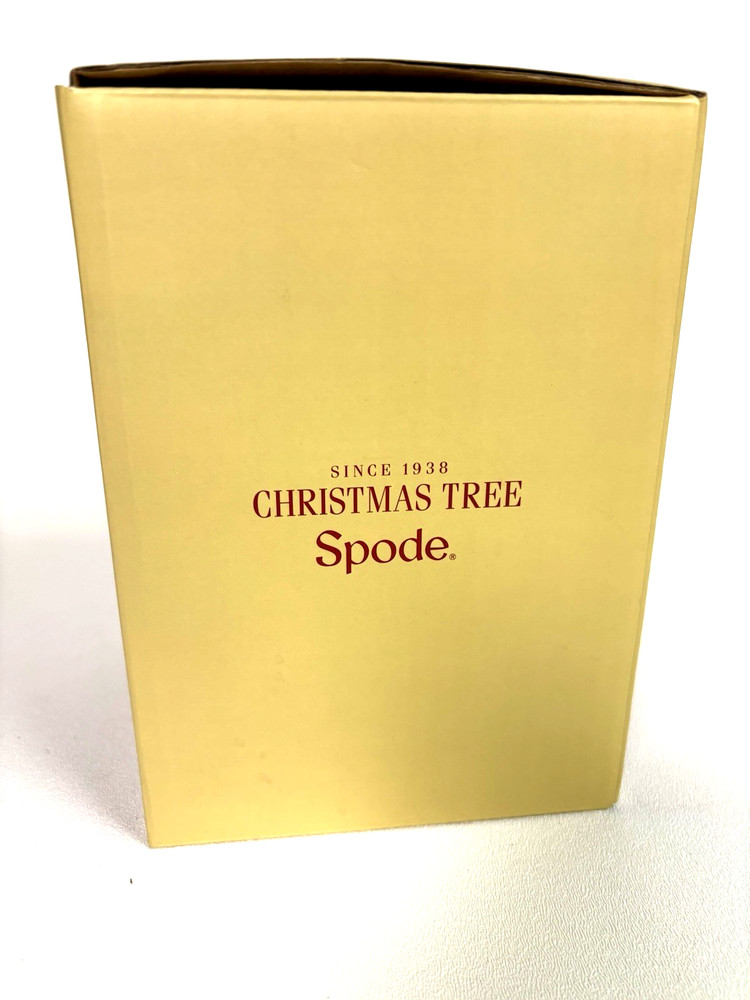 Spode Snow Globe With Christmas Tree/New In Box