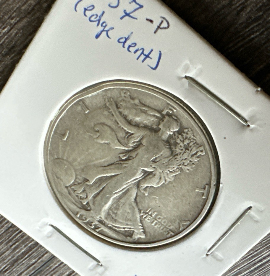 1937-P Walking Liberty Half Dollar