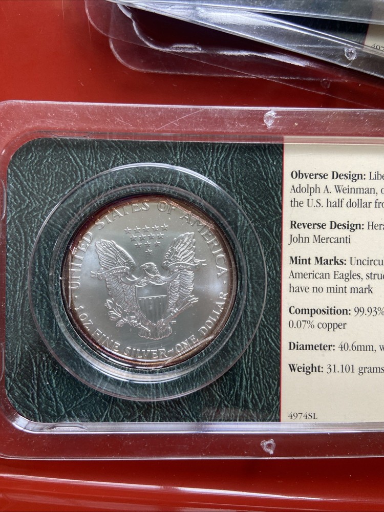 Silver American Eagle 2002